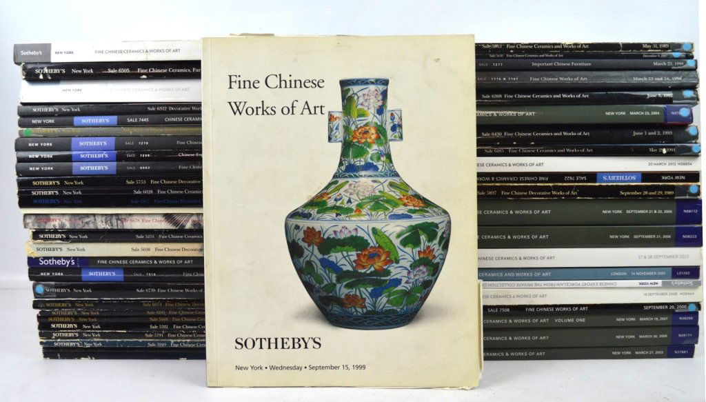48 Sotheby's NY Fine Chinese Auction Catalogues (1 of 10)