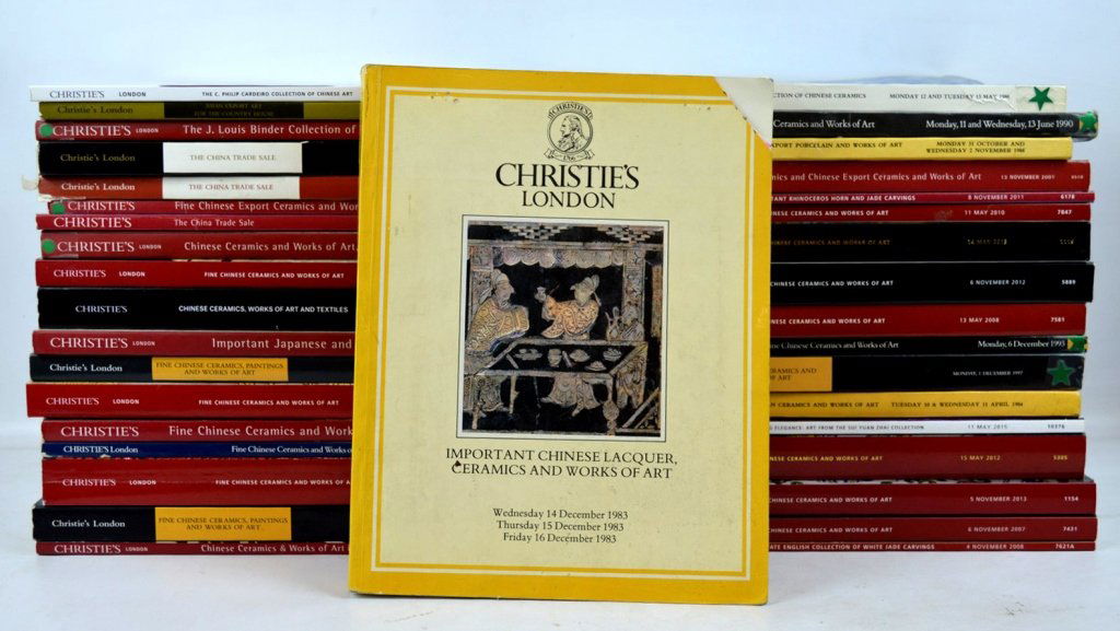 36 Assorted Christie's London Chinese Auctions (1 of 10)