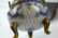 Late Qing Chinese Cloisonne & Gilt Bronze Censer - 4