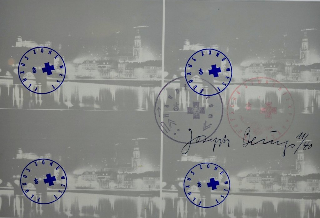 Joseph Beuys; 1970, Heidelberg Postcards 11/40 (1 of 8)