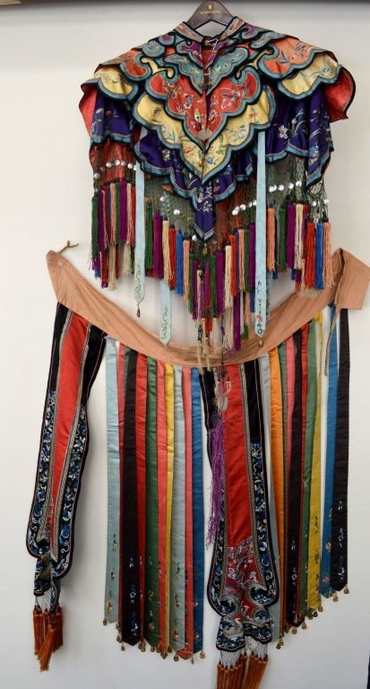 Rare Chinese Silk Embroidered Theatrical Costume (1 of 10)
