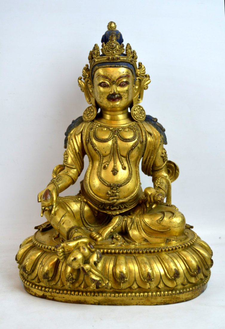 Antique Tibetan Bronze Buddha (1 of 8)