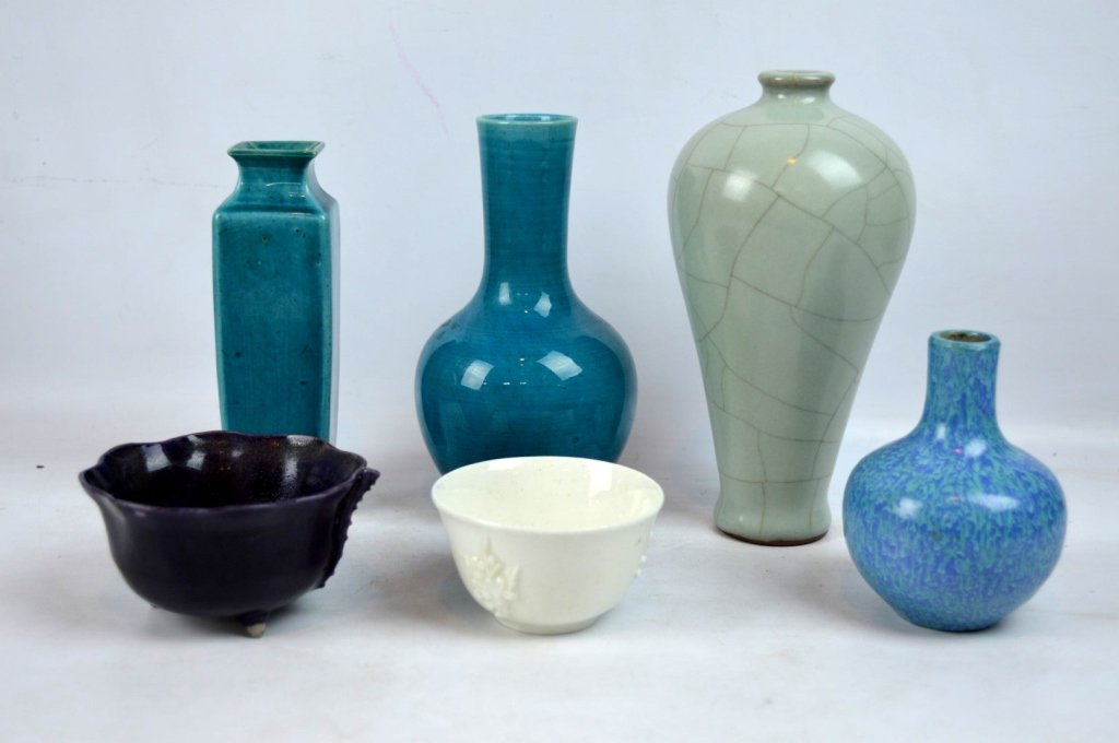 6 - Fine 18th/19th C Chinese Porcelain Monochromes (1 of 10)