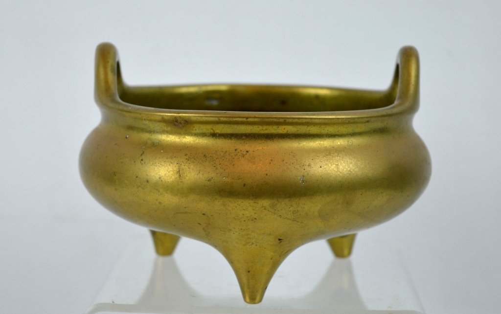 Good & Heavy Qing Dynasty Chinese Bronze Censer (1 of 7)