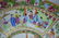 Chinese Enameled Porcelain Rose Medallion Punch - 4