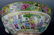 Chinese Enameled Porcelain Rose Medallion Punch - 6