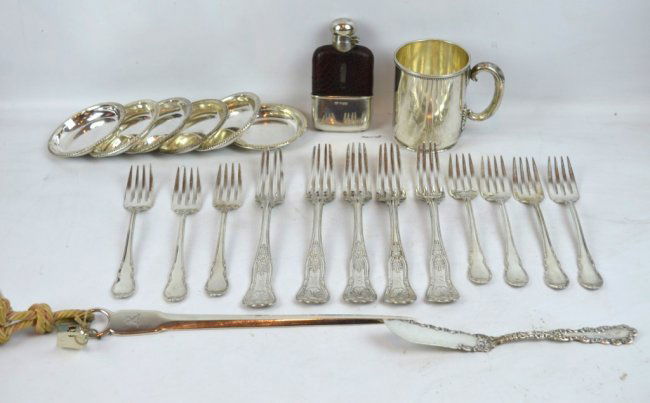 Group Marked Sterling; Weight 38.31ozt (1 of 9)