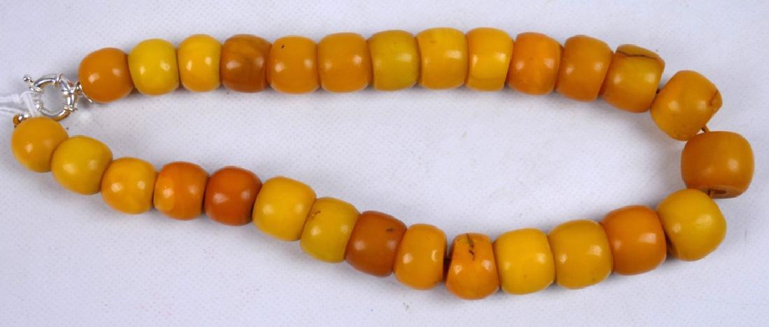 62 Grams Butterscotch Amber Beads (1 of 6)