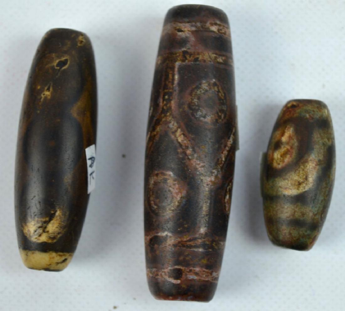 3 - Old Tibetan Dzi Beads (1 of 5)
