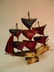 RARE STRANGE TABLE LAMP IN HORN 1960
