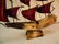 RARE STRANGE TABLE LAMP IN HORN 1960 - 4