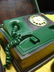 STRANGE ITALIAN TELEPHONE ABOUT 1960 IN WOOD CASE - 8