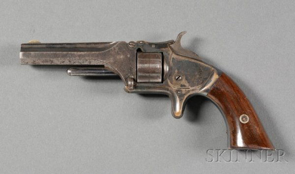 Smith and Wesson Model No. 1 Revolver, .22 caliber: Smith and Wesson Model No. 1 Revolver, .22 caliber, serial number 103717.