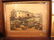 266: Lot of Three Framed Small-Format Currier & Ives Ha - 6