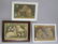 1118: Five Framed Currier & Ives Small Folio Hand-color