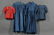 129: Four Handmade Printed Cotton Dresses, America, 19t