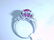 631: Platinum, Burma Ruby and Diamond Ring, Van Cleef & - 3