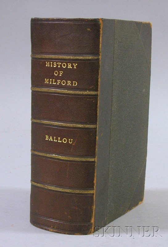 Adin Ballou, History of the Town of Milford, 1882,