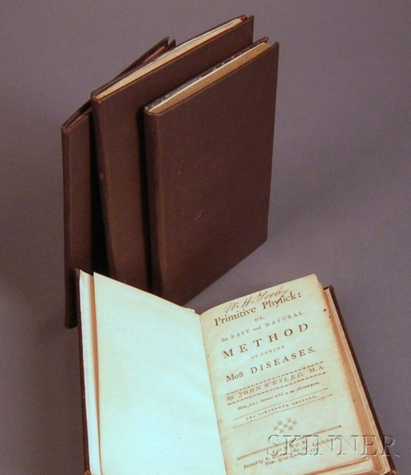 (Medicine). Four medical pamphlets, Wesley, John, 
