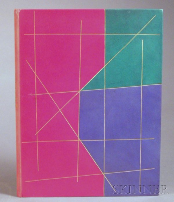 (Mexican Art, Modern), Jose Luis Cuevas, Mexico Ci: (Mexican Art, Modern), Jose Luis Cuevas, Mexico City: Galeria de arte Misrachi, 1969, first edition, gilt-lettered and lined three-color morocco, one of 100, signed by artist and author, in cloth slip