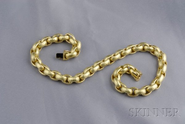 18kt Gold Necklace, Paloma Picasso, Tiffany & Co.,