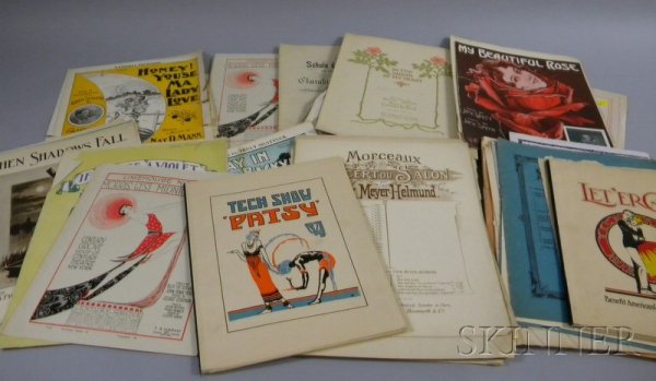 Lot of Late 19th/20th Century Sheet Music.: Lot of Late 19th/20th Century Sheet Music.