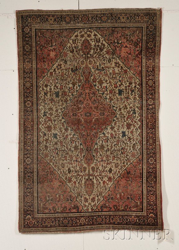 Malayer-Sarouk Rug, West Persia, late 19th century,