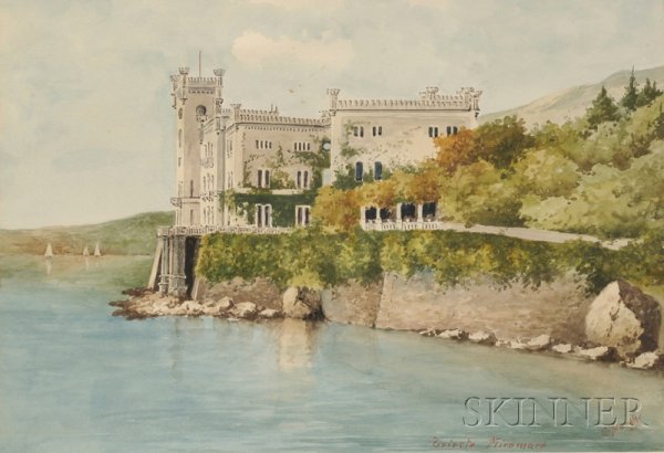 Italian School, 19th/20th Century Trieste Miramare