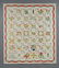 610: Pieced and Appliqued Cotton Album Friendship Quilt