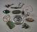 196: Group of Art Deco Marcasite and Other Jewelry Item
