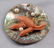 393: Carved Coral, Pearl, and Abalone Pendant, Seaman S
