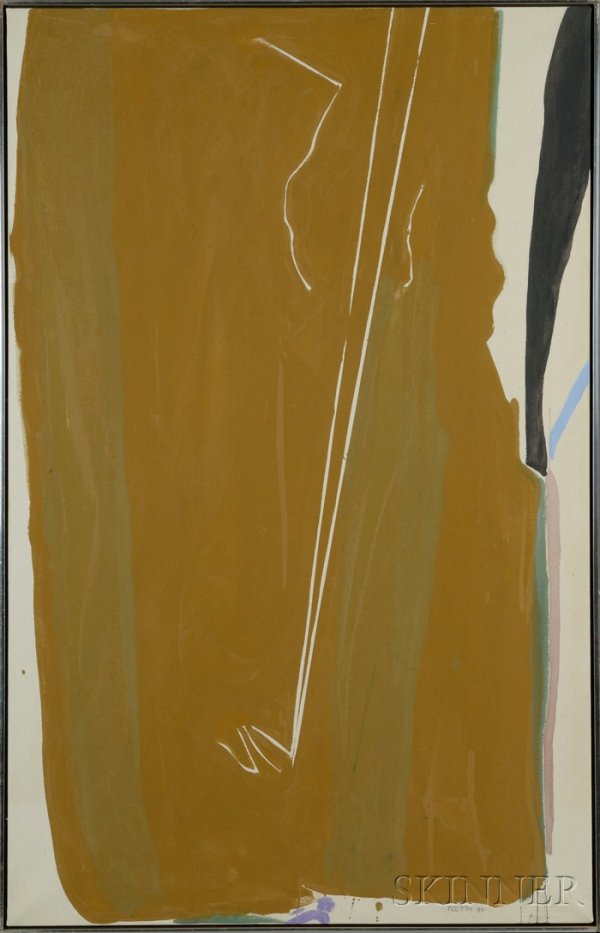 Jack Roth (American, 1927-2004) Tigress 2, 1980 Si: Jack Roth (American, 1927-2004) Tigress 2, 1980 Signed and dated "ROTH 80" l.r., titled, signed, dated and inscribed "...Roth 80 3106" in pencil and identified on a label from M. Knoedler and