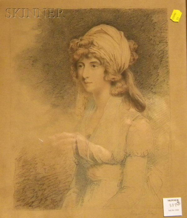 Lot of Three Items: John Baragwanath King (1864-19: Lot of Three Items: John Baragwanath King (1864-1939), Landscape, signed "Baragwanath King" l.r., watercolor on paper, sight size 11 x 17 5/8 in., framed; Albert Edward Sterner (American, 1863-1946)