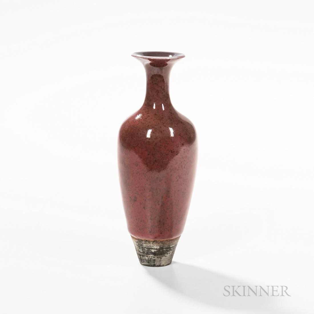 Mottled Peachbloom-glazed Vase (1 of 9)