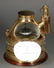 1024: Large Brass and Mahogany Ship's Binnacle, late 19