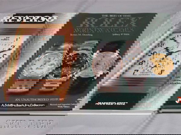 Two Reference Books, The Best of Time: Rolex Wrist: Two Reference Books, The Best of Time: Rolex Wristwatches an Unauthorized History, James M. Dowling and Jeffrey P. Hess, and Reverso: The Living Legend, Manfred Fritz.