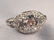 676: Art Deco Platinum and Diamond Ring, J & L. Hartzbe
