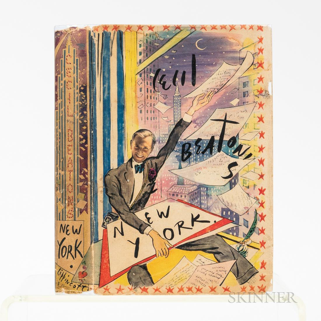 Beaton, Cecil (1904-1980) Cecil Beaton's New York. JB: Beaton, Cecil (1904-1980) Cecil Beaton's New York. JB Lippincott Co., 1938, first edition, first published U.K. signed hardcover.