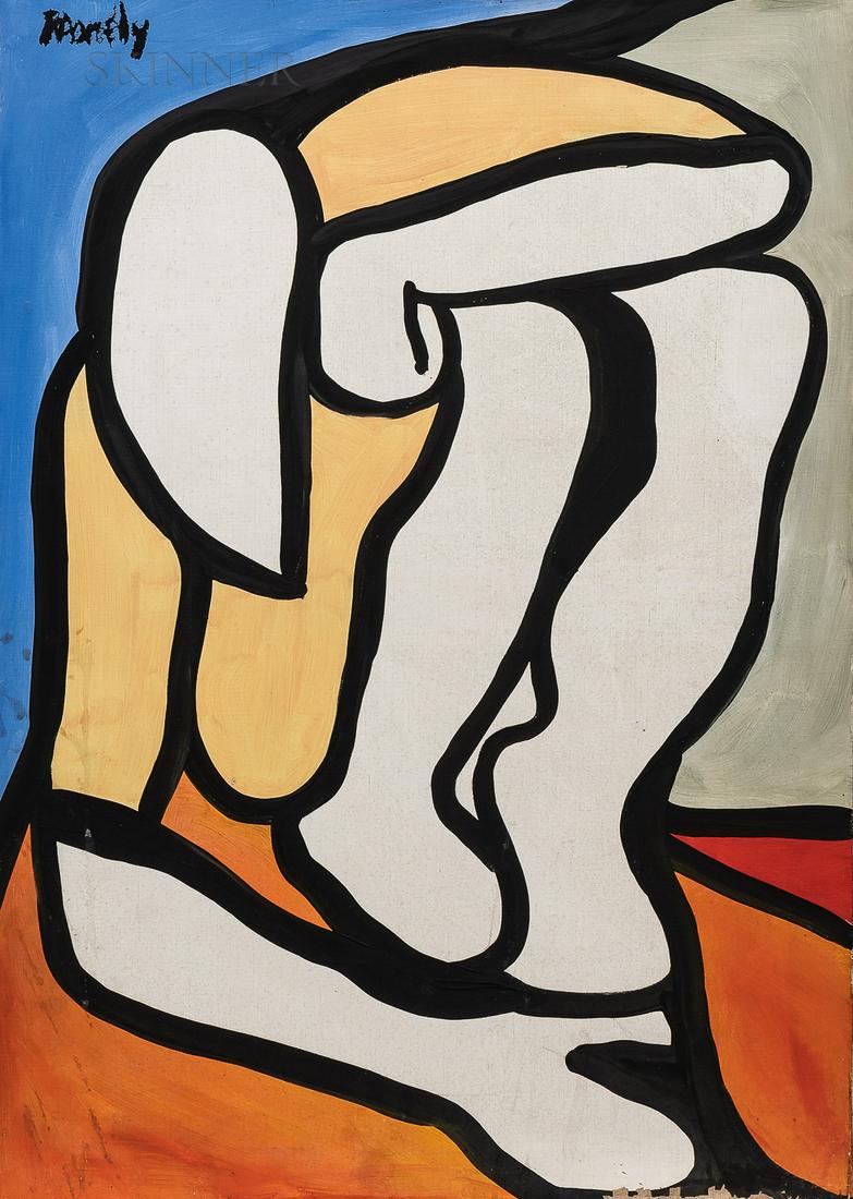 Roland Dorcély (Haitian, 1930-2017), Trapped, (1 of 2)