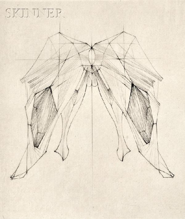 Hans Bellmer (German, 1902-1975) Image from DIALOGU: Hans Bellmer (German, 1902-1975) Image from DIALOGUES, 67, published by ?ditions Louis Broder, Paris, edition of 50 (Deno?l, p. 72). Signed "Bellmer" in pencil l.r., numbered "12/50" in
