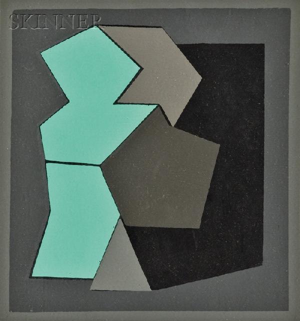 Victor Vasarely (French/Hungarian, 1908-1997) Quam: Victor Vasarely (French/Hungarian, 1908-1997) Quami, 1969, edition of 125. Signed "Vasarely-" in pencil l.r., numbered "104/125" in pencil l.l., identified on a label from the Harkus Krakow Gallery, B