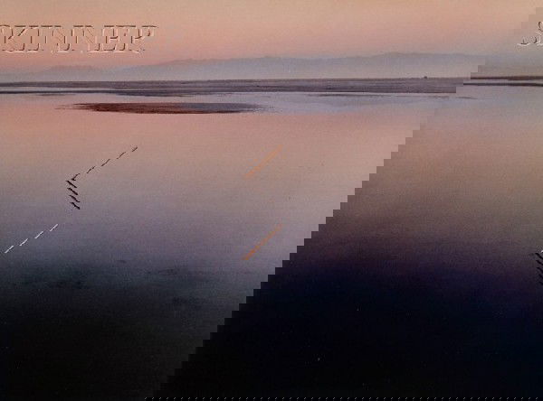 John Pfahl (American, b. 1939) Lot of Two Images o: John Pfahl (American, b. 1939) Lot of Two Images of Utah: Great Lake Angles, Great Salt Lake, Utah, 1977. The former titled, numbered signed and dated "...4/25 Pfahl (c)1977" in ink on the reverse, th