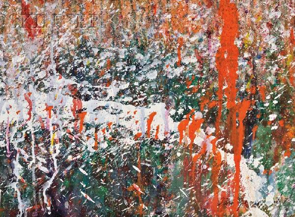 Taro Yamamoto (American, 1919-1994), Lot of Three : Taro Yamamoto (American, 1919-1994) Lot of Three Abstract Compositions One signed "Taro Yamamoto" l.r., one signed and dated "Taro Yamamoto 72" l.r., one signed and dated "Taro Yamamoto 1972" l.r. Oil