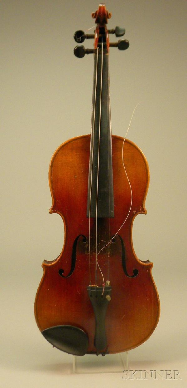 German Violin, Klingenthal, c. 1900, 357 mm.: German Violin, Klingenthal, c. 1900, 357 mm.