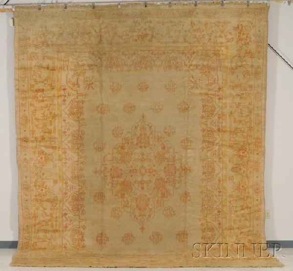 Ushak Carpet, West Anatolia, late 19th century, (so