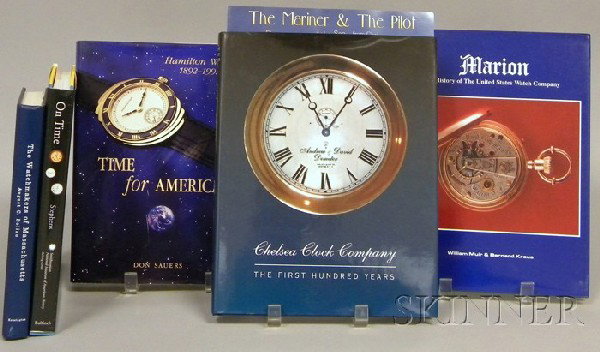 Five Titles on Clocks and Watches, including Demet: Five Titles on Clocks and Watches, including Demeter, Chelsea Clock Company, the First Hundred Years, Carlene Stephens, On Time, Muir and Kraus, Marion, The History of the United States Watch Company