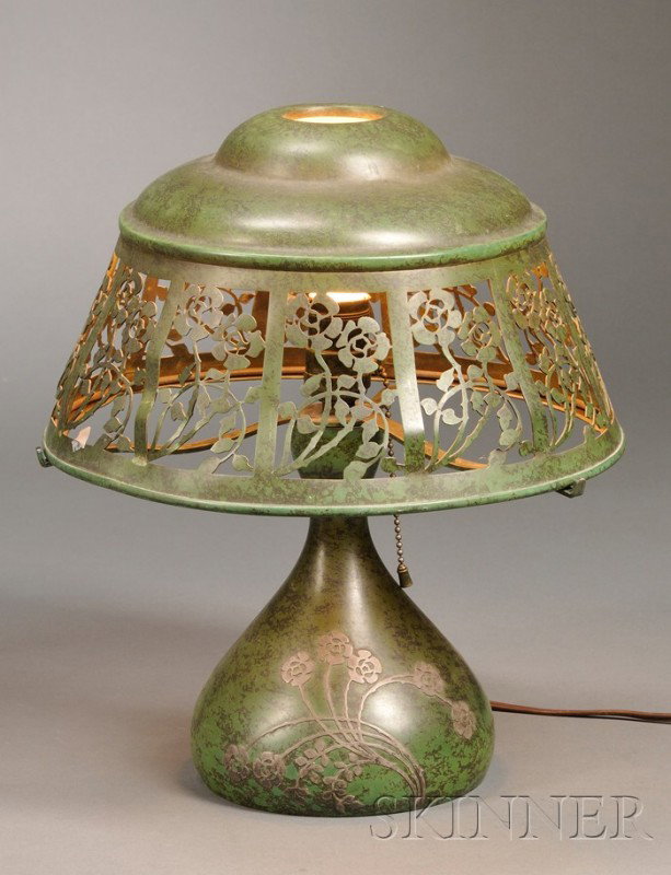 Heinz Art Table Lamp Mixed metals United States, c.