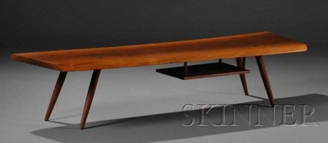Early George Nakashima (1905-1990) Coffee Table Bl