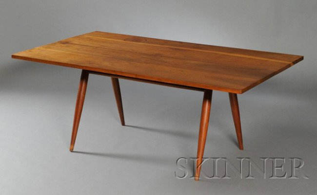 George Nakashima (1905-1990) Dining Table Walnut N