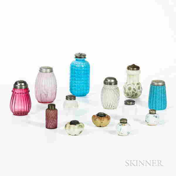 Large Group of Victorian Salt and Sugar Shakers, late (1147) on Mar 03, 2022 Skinner in MA